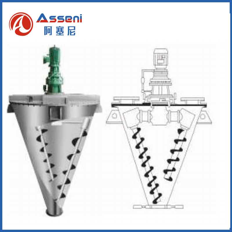 双螺带锥形混合机-无锡阿塞尼科技有限公司